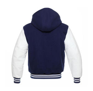 Veste de baseball professionnelle pour hommes, taille plus, design personnalisable de type lettreman, pour la vente en gros la plus vendue - Product Image 6