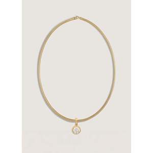 Collar con Colgante Redondo de Diamante de 2.5ct, Colección Elegante Madeleine - Product Image 1