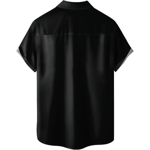 Chemises hawaïennes pour hommes chemises de plage à manches courtes pour hommes chemises décontractées de villégiature - Product Image 2