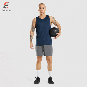 Men's Custom Logo Training Gym <b>Stringer</b> <b>Vest</b> New Bodybuilding Tank Tops with Low Price - Product Image 4