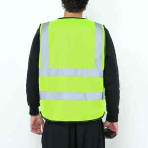 เสื้อกั๊กนิรภัยสำหรับทำงาน Hi-Vis สะท้อนแสงสีตามสั่งสำหรับงานอุตสาหกรรมก่อสร้าง - Product Image 5