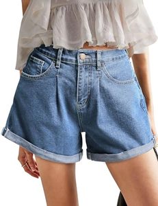 Wholesale High <b>Sexy</b> Vintage <b>Cowgirls</b> Breathable Jeans Shorts Women Summer Casual Straight Stretchy Washed Embroidery Distressed - Product Image 1