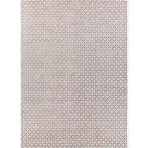 Alfombras Tejidas a Mano de Viscosa con Patrón Geométrico Gris y Negro Saga para Uso Doméstico-HPV-13032 - Product Image 1