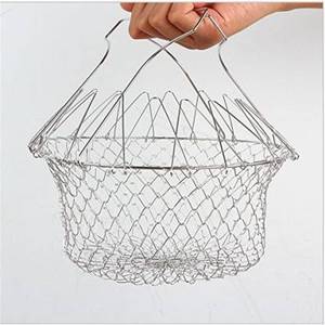 AK Brass Rectangular Metal Wire <b>Basket</b> In Gold Antique Finished <b>Large</b> Capacity <b>Basket</b> For Home Decor Item / Kitchenware - Product Image 6