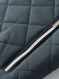 Chaqueta bomber de cuero personalizada directa de fábrica para hombre, transpirable e impermeable, estilo Hip Hop para invierno, precio al por mayor - Product Image 5