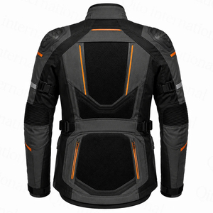 เสื้อแจ็คเก็ตมอเตอร์ไซค์ผ้าตาข่ายดีไซน์ใหม่ CE Armours ระบายอากาศได้ดี เหมาะกับทุกฤดู สำหรับผู้ชาย ขี่มอเตอร์ไซค์ผจญภัย  ผ้าคอร์ดูร่า - Product Image 3