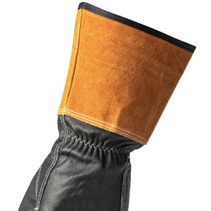 Nouveau 2025 Gants de soudage sur mesure de qualité supérieure en gros Gants de travail d'hiver avec gant de soudage en cuir de vache fendu - Product Image 4