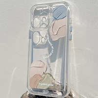 Étui de téléphone en TPU avec design graffiti pour les séries 12/13/14, durable et résistant aux chocs