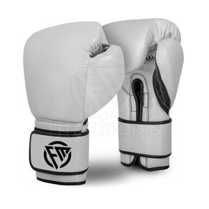 Guantes de boxeo profesionales hechos a medida Guantes de boxeo de cuero PU Guantes de boxeo de entrenamiento de lucha - Product Image 1