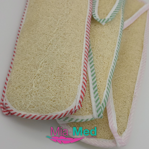 Mia Med marque privée luffa naturel Double grand 34 cm biodégradable corps gommage bain douche outil emballé en vrac Luffa peau Simple - Product Image 4