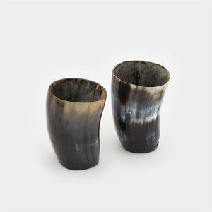 NOUVEAU MUG DE CORNE DE BUFFALO À BOIRE DE MEILLEURE QUALITÉ BIÈRE À BOIRE Tasse Viking à prix abordable de l'Inde Occasion de Noël - Product Image 5