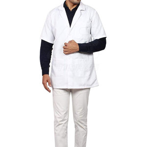 Bata de Laboratorio Ligera, de Alta Calidad, 100% Algodón, Personalizable, Unisex, para Uso Hospitalario, con Detección de Agujas - Product Image 4