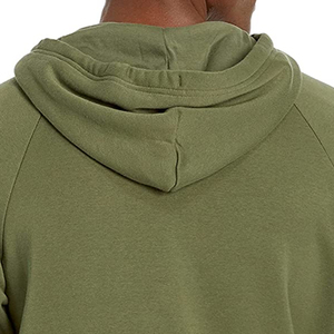 Sweat à capuche zippé pour homme, poids lourd, fermeture éclair intégrale, 100% coton molletonné, sweat à capuche d'hiver chaud, streetwear, logo personnalisé, OEM, vente en gros - Product Image 5