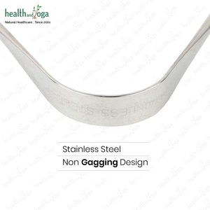 HealthAndYoga SteloSwipe Lite Stainless Steel <b>Tongue</b> Cleaners Disposable <b>Scrapers</b> for Oral Hygiene Pack of 12 - Product Image 3