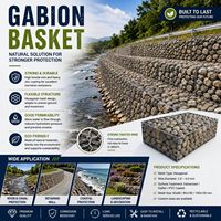 Malla de Gaviones de Estructura Resistente con Larga Vida Útil para Proyectos de Ingeniería