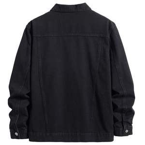 Vestes en jean respirantes et imperméables pour hommes grandes tailles Pakistan 2026 – Prix de gros personnalisé, deux poches, boutonnées, hiver, devant - Product Image 2