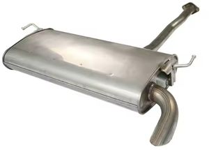 Usine prix de gros accessoires de système d'échappement automatique de haute qualité silencieux d'échappement en acier inoxydable 409 pour Hyundai Ix35 - Product Image 5