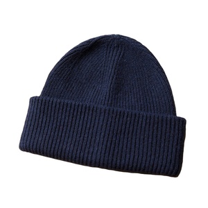 Gorro redondo de punto con bridas de Color sólido para hombres y mujeres de alta calidad, gorro de punto cálido, gorros de punto de invierno - Product Image 4