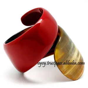 Buffalo Horn Bangle Bracelet Jewelry VC64