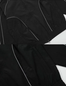 High Quality Tracksuit Set Custom Windbreaker Suit Two Piece Set <b>Zip</b> <b>up</b> <b>Jacket</b> Sweatsuit Nylon Breathable Track Suit Mens - Product Image 3