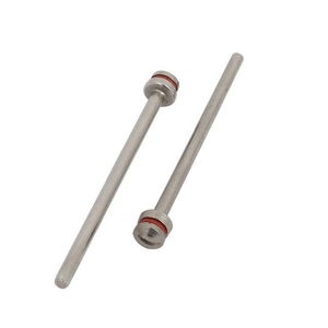 Mandrins à vis en acier inoxydable de 2,35 mm pour outils rotatifs Dremel, tige renforcée Foredom, 47 mm, haute précision - Product Image 1