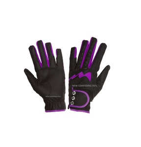 Gants d'équitation en cuir antidérapant, fournitures directes d'usine, Super vente, gants d'équitation imprimés sur mesure, 100% - Product Image 6