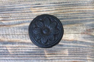 Flower round iron knobs <b>pull</b> cabinet drawer <b>for</b> <b>home</b> dresser door cabinet furniture decorative kitchen wardrobe handle knobs - Product Image 2