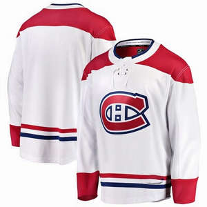 Maillot de hockey sur glace personnalisé, uniforme d'équipe rouge, nom et numéro personnalisés, détails cousus, respirant, vêtements d'entraînement performants - Product Image 4