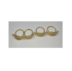 Design élégant anneau de serviette en métal plaqué or fait à la main anneau de serviette en gros prix bas anneau de serviette décoratif en gros - Product Image 1