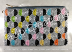 ¡Novedad de 2025! Bolso de mano bordado Floral suave para mujer, bolso de mano con purpurina brillante hecho a mano para viajes en la playa, vacaciones, lentejuelas de moda - Product Image 2