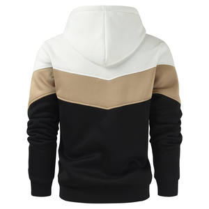 Sweats à capuche unisexes en polyester 100% imprimés par transfert thermique avec logo personnalisé, lourds, surdimensionnés, tricotés, pour l'hiver, unis - Product Image 3