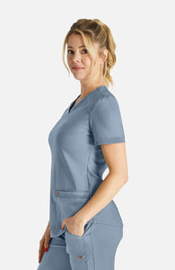 Uniforme de enfermera unisex, conjuntos de algodón y poliéster de manga corta, servicio OEM de alta calidad, trajes de hospital de tendencia - Product Image 4