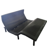 Cama Ajustable Moderna con Cuatro Motores y Almacenamiento, Diseño Plegable ENKE NK-DA10, 2 Años de Garantía, Tapicería de Algodón