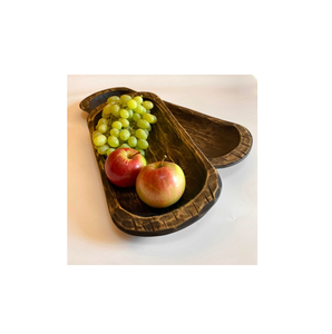 Bol à pâte de fruits en bois gros ustensiles de cuisine bol à pâte de fruits en bois d'acacia pour la décoration de table de salon - Product Image 4