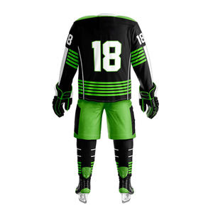 Dernier style de qualité supérieure avec propre logo imprimé Meilleur fournisseur Tissu doux au toucher Uniforme de hockey sur glace PAR AMAZING INDUSTRIES - Product Image 4