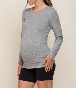 Camiseta de Maternidad y Lactancia Personalizada para Mujeres Embarazadas, Manga Corta, Cuello Redondo, Blusa Cómoda y Transpirable - Product Image 3