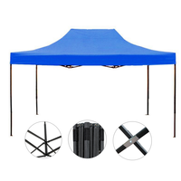Tente de jardin pliante 3x3 3x4.5 3x6, tente imperméable, auvent pop-up pour le camping