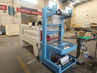 Machine d'emballage sous film rétractable pour bouteilles d'eau, machine d'emballage sous film rétractable pour boîtes, machine d'emballage sous film rétractable compacte