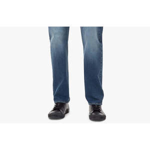 Jeans Vintage da Uomo Calvin Klein, Vestibilità Comoda, Stile Dritto Blu Navy, Denim Ricamato, Taglia 40X32, Colore Scuro per l'Inverno - Product Image 3