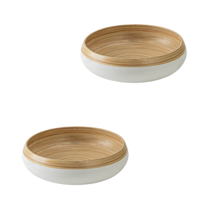 Vente en gros de bols à salade en bambou filé les plus vendus pour servir des aliments, de la vaisselle artisanale, des fournitures de restaurant en provenance du Vietnam - Product Image 4