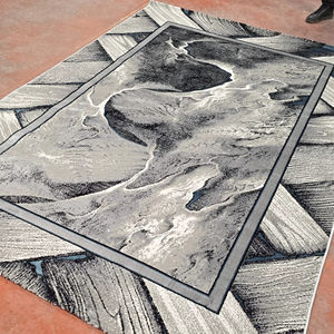Alfombra Turca de Poliéster Afelpada Adiva, Tejida a Máquina con Diseño Jacquard, Pelo Mediano, Reversible, Lavable, para Sala de Estar y Dormitorio - Product Image 1