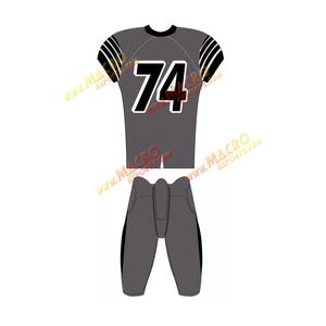 ชุดเครื่องแบบฟุตบอลพิมพ์ลายดิจิตอลอเมริกันแบบกำหนดเองจากโรงงานโดยตรงจากผู้ผลิตในปากีสถาน - Product Image 3