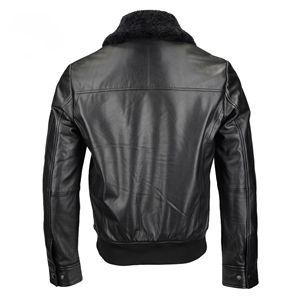 Chaqueta de Invierno Original de Piel de Oveja para Hombre, Cuello Alto, Impermeable, Diseño Moderno, OEM, Alta Calidad, Personalizable y Elegante - Product Image 2