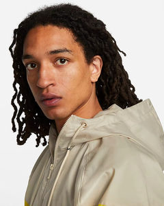 Veste coupe-vent réfléchissante en polyester pour homme sur mesure Vintage rétro Imperméable Plage Blanc Marine Khaki Coupe-vent Service OEM - Product Image 6