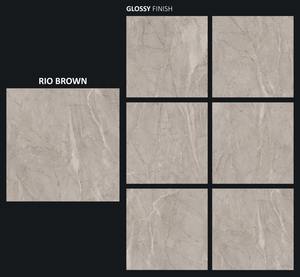 Sicilia Crema Bleu-Gris 800x800mm Porcelaine 80x80cm Carreaux polis Carreaux Céramique Aspect Bois - Product Image 6