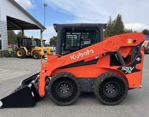 Chargeur sur chenilles Kubota d'origine abordable, diesel 45KW 55 KW 700KG 850KG, chargeur sur chenilles pas cher avec moteur EPA - Product Image 4