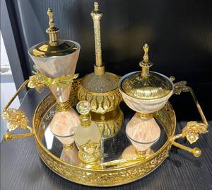 Quemador de incienso de lujo para Mesa de Regalos, salida de fábrica decorativa, perfumista de buen olor, juego de soporte de incienso de acento de boda - Product Image 2