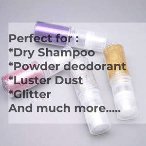 Flacon pulvérisateur rechargeable portable transparent pour cosmétiques de voyage, poudre libre, haute qualité, fournisseur en gros - Product Image 6