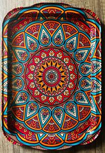 Plateau de service en bois MDF avec revêtement émaillé, design, hôtels et restaurants, articles de cuisine, plateau de table, haute qualité - Product Image 4