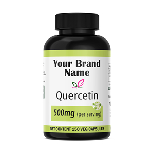 Cápsula de Quercetina Orgánica, Suplementos de Quercetina, Berberina 150, Cápsula Compleja, Energía, OEM, ODM - Product Image 1